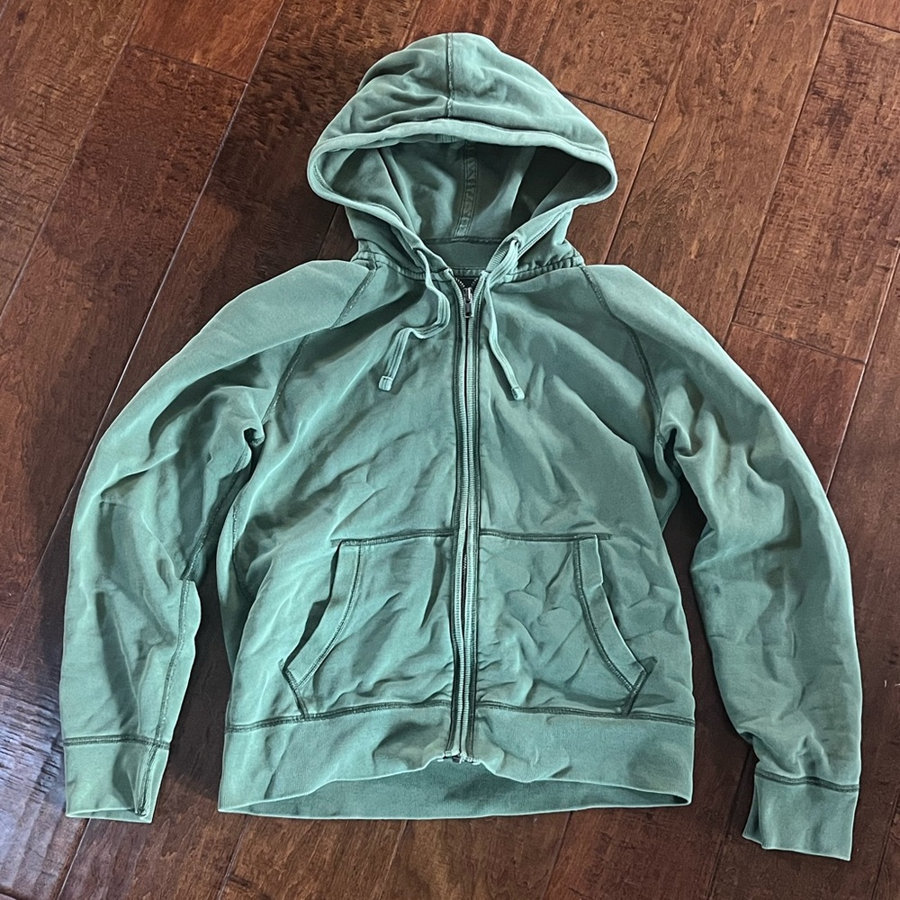 GAP Light Green Heavyweight Zip-Up Jacket